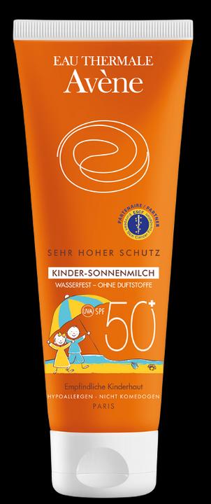 Actual product image Avène Sun Line Milk SPF 50+ For Children (Suntan lotion, SPF 50+, 250 ml)