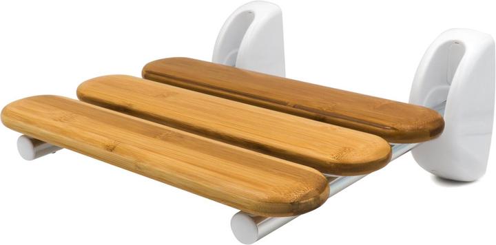 Image du produit Ridder Duschklappsitz mit Bambussitz (130 kg)