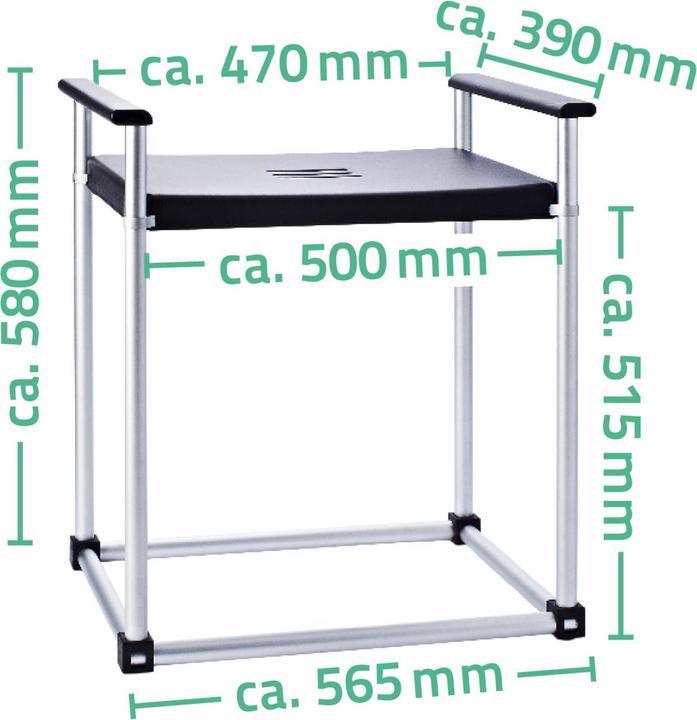 Produktbild Ridder Badhocker (150 kg)