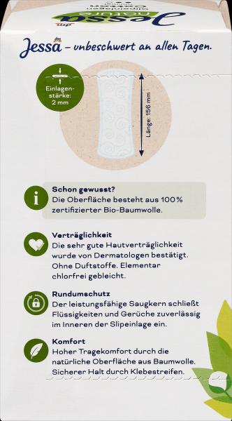 Image du produit dm Jessa Protège-slips Cotton Normal nature (40 x, Panty liners)
