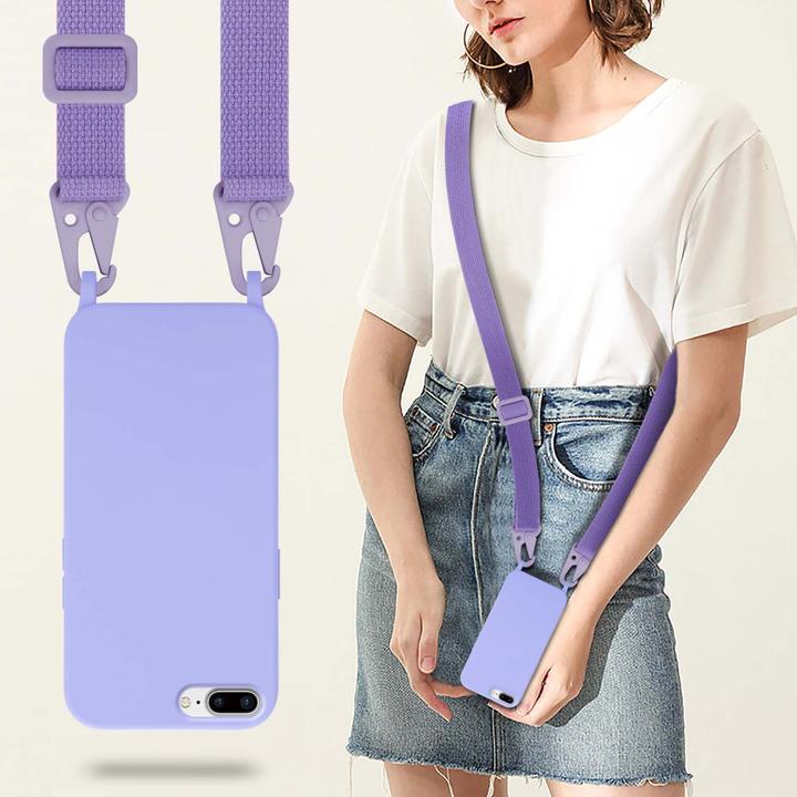 Produktbild Cadorabo TPU Cover Handy Kette Liquid (Apple iPhone 7 Plus, Apple iPhone 7s Plus)
