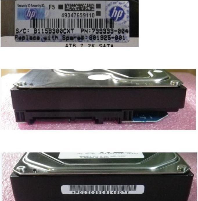 Immagine prodotto HPE SPS-DRV HDD 4TB 6G 3.5 SATA CN (4 TB, 3.5")