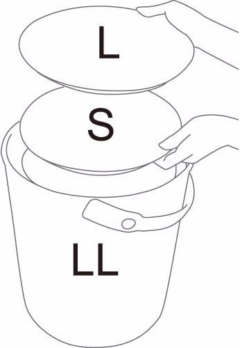 Actual product image Omnioutil Bucket (Ø 27 x 26.5 cm, 10 l)