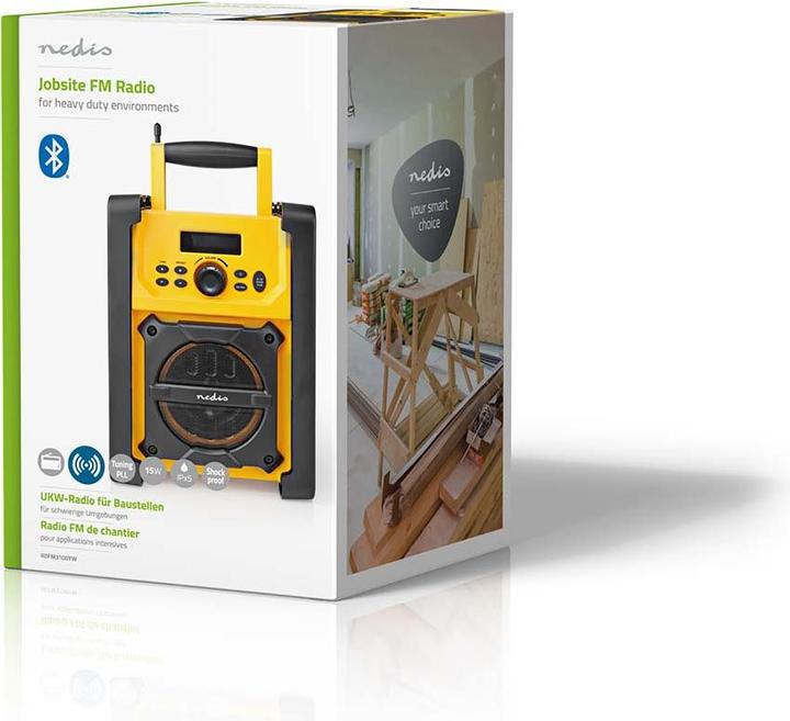 Immagine prodotto Nedis FM-Radio RDFM3100YW (FM, Bluetooth)