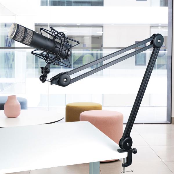 Produktbild RØDE Procaster Mikrofon mit keepdrum Gelenkarm-Stativ und Spinne Schwarz