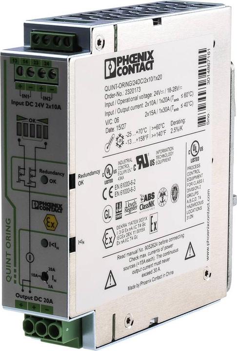 Produktbild Phoenix Contact Hutschienen-Redundanz-Modul (D