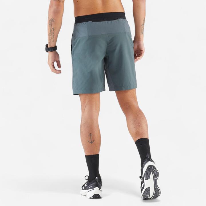 Produktbild Kiprun Laufshorts Herren - Run 500 Dry dunkelgrün/grau (S)