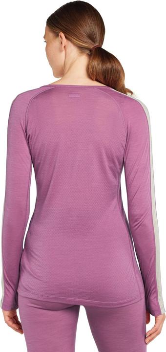 Actual product image Icebreaker Women Merino 125 ZoneKnit LS Crewe (L)