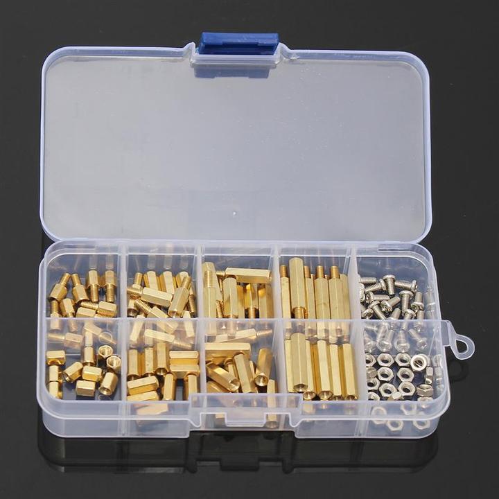 Immagine prodotto Play-Zone Set di 120 pezzi con distanziali 6mm 20mm viti e