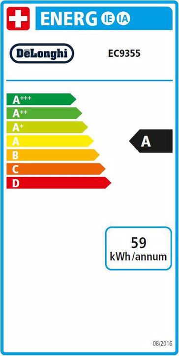 Label énergétique De'Longhi La Specialista Prestigio