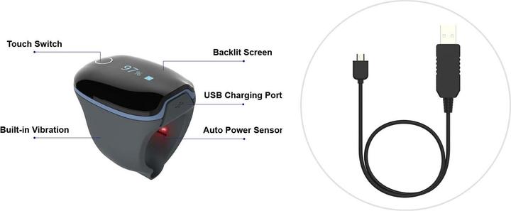 Actual product image Fitagon PO Smart Ring