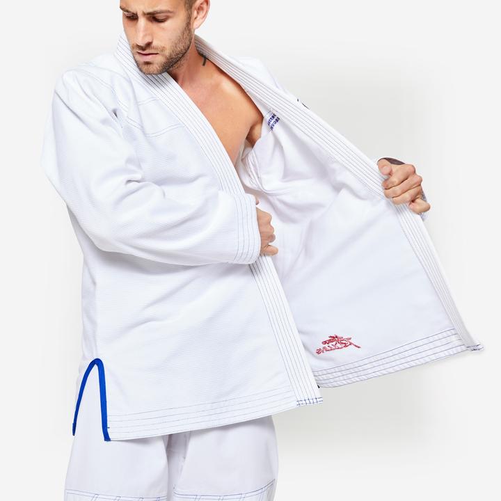 Image du produit Outshock Kimono de Jiu-Jitsu Brésilien 450 g/m² - blanc (170)