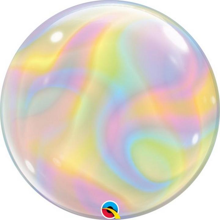 Immagine prodotto Qualatex Palloncino a bolle d'aria con volute iridescenti (1 x)