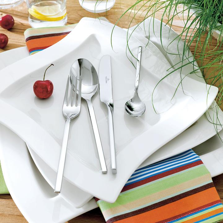 Produktbild Villeroy & Boch Tafelbesteck 30tlg. NewWave (30 Stück, Besteck Set)