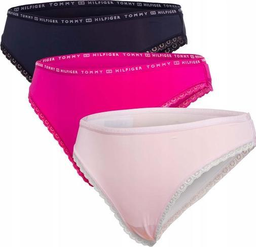 Immagine prodotto Tommy Hilfiger Bikini da donna in confezione da 3 pezzi in micropizzo (XS)
