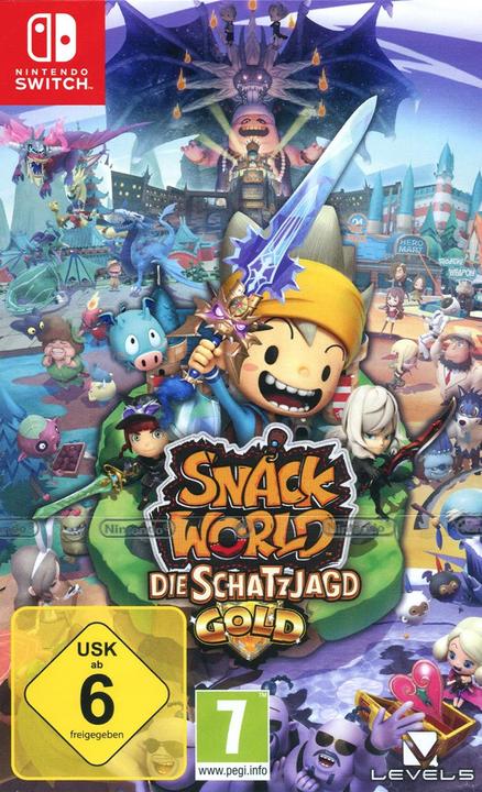 Image du produit Nintendo Snack World : La chasse au trésor - L'or (Switch, DE)