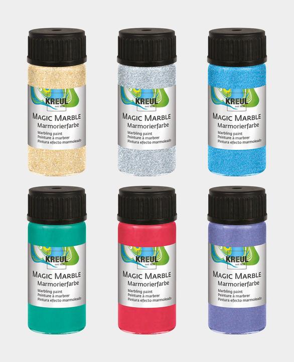 Immagine prodotto Creativ Company Marmo magico (Multicolore, 20 ml)