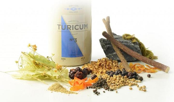 Produktbild Turicum Handcrafted Dry Gin (1 x 50 cl)