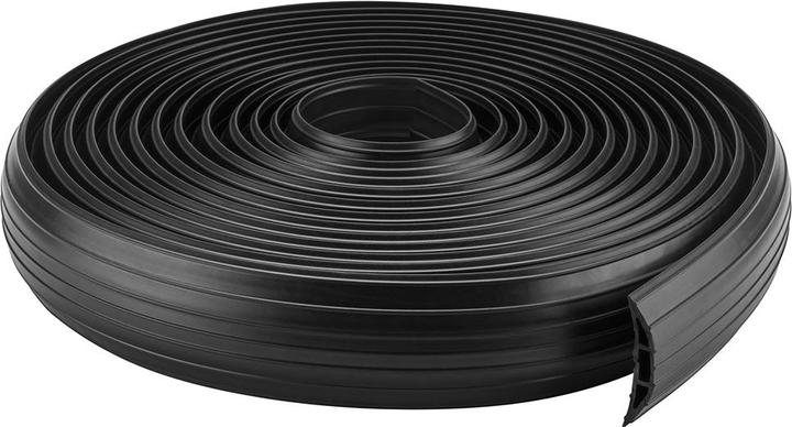 Produktbild Multibrackets Aufboden Kabelkanal 60x10000, PVC, schwarz (Kabelkanal, 1000 cm)