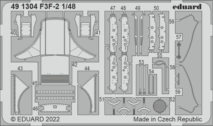 Image du produit Eduard F3F-2 for ACADEMY