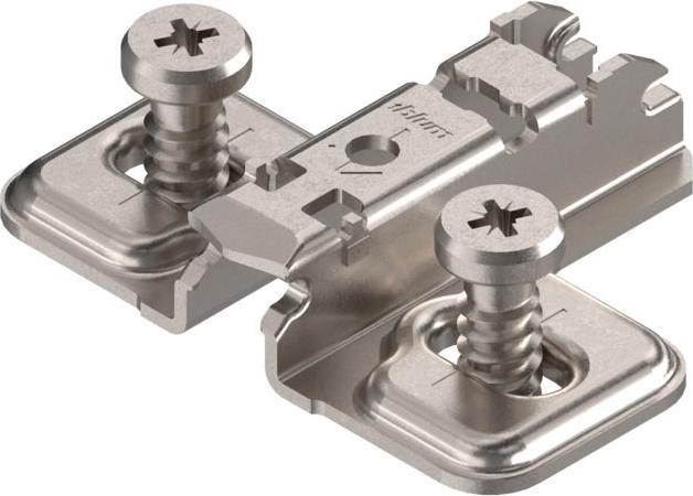 Actual product image Blum Cross mounting plates CLIP Corner mounting (Nail plate, 1 pcs.)