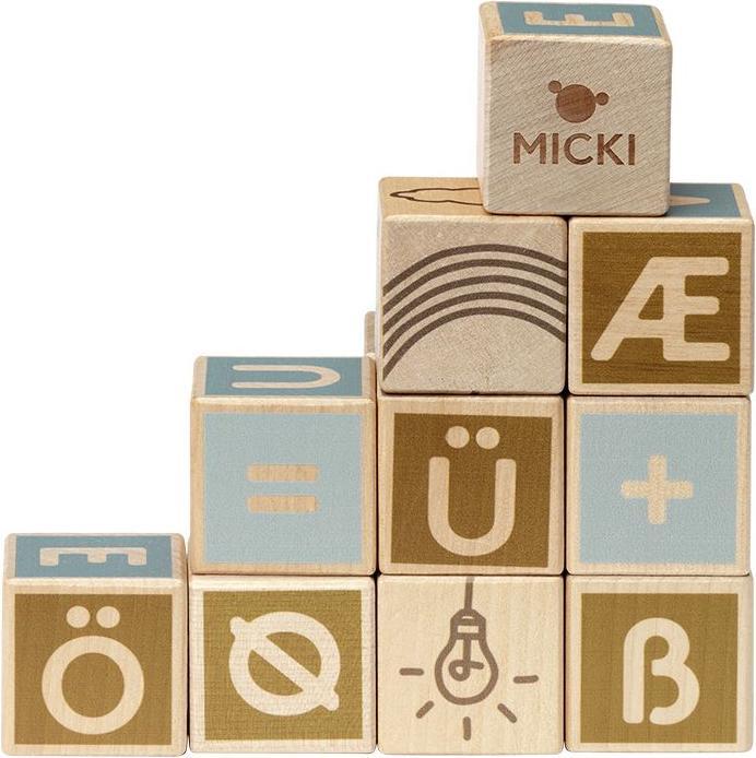 Immagine prodotto Micki Blocchi Di Lettere 36 Pezzi.