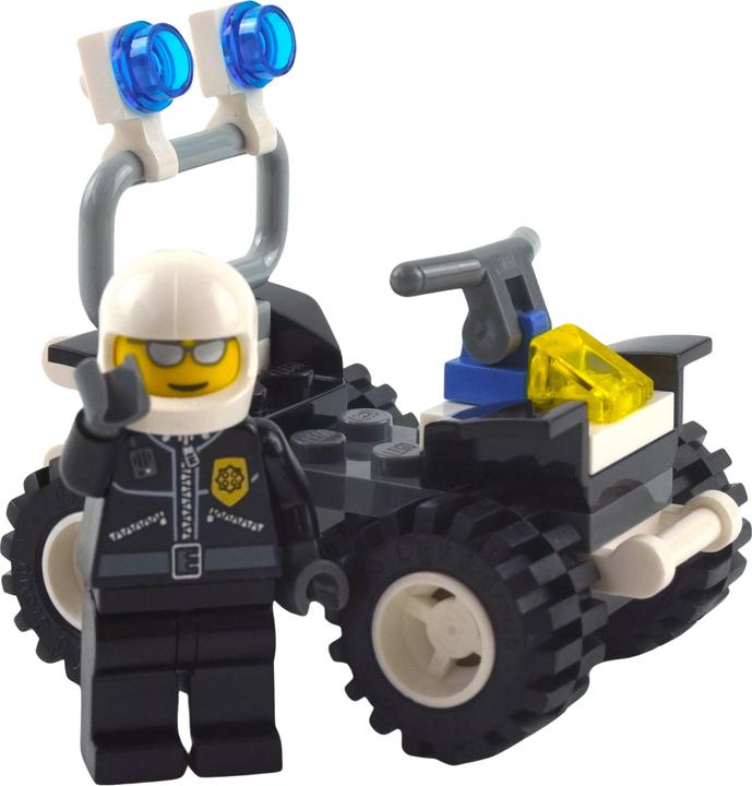Image du produit LEGO City 5625 Police Quad 4x4 Polybag - 5625 NOUVEAU! Quantité 1x (5625, LEGO Classic)