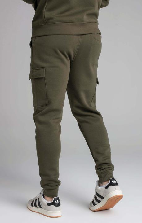 Immagine prodotto Siksilk Pantaloni della tuta Khaki Essential Cargo Jogger (XL)