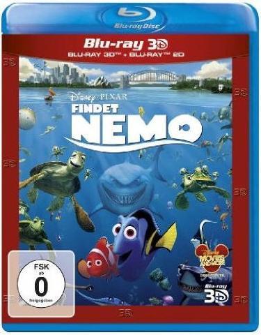 Trovare Nemo (Blu-ray 3D, 2003, Inglese, Tedesco)