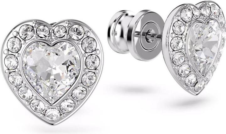 Immagine prodotto Swarovski x Ariana Grande Ohrstecker Verschiedene Schliffe Herz Weiss Rhodiniert (Metallo Swarovski)