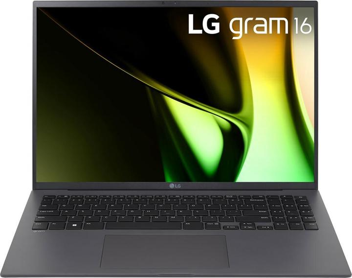 Image du produit LG 16" 16Z90S ordinateur portable I7 8GB LPDDR5X 512GB SSD noir W11P (16", Intel Core Ultra 7 155H, 32 Go, 2000 Go, DE)