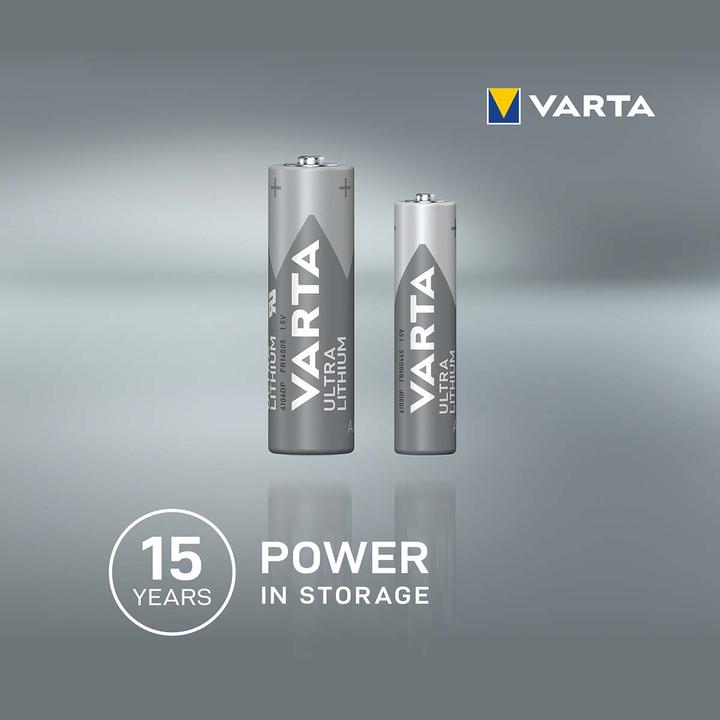 Image du produit Varta ULTRA Lithium (4 pcs, AAA, 1100 mAh)