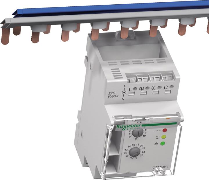 Actual product image Schneider Electric SE CCT15841 Thermostat TH4 M. 3 temp. thresholds
