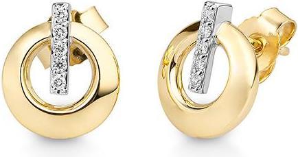 Produktbild Breuning OHRSCHMUCK - BRILL. 0,10 Ct. H/si (750/18 K Gold)