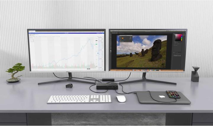 Produktbild i-tec TB3CDUALDPDOCKPDCH + PD 85W (Thunderbolt, 269 Ports)