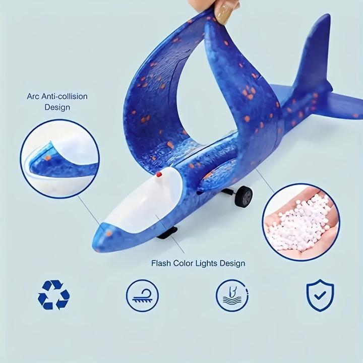 Immagine prodotto Activity Board 1 pezzo di aeroplano a slitta, giocattolo per bambini per sport all'aperto e al chiuso, aeroplano a