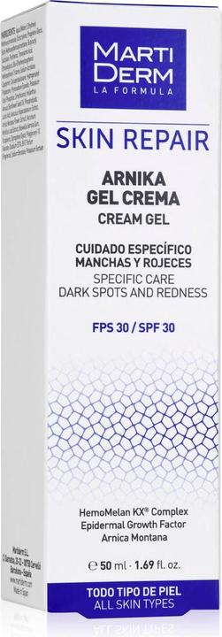 Immagine prodotto Martiderm Skin Repair Arnica Gel Cream SPF30+ (50 ml) (50 ml, Crema 24h, SPF 30)