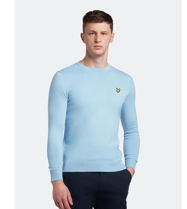 Image du produit Lyle and Scott Pull col rond coton merino (L)