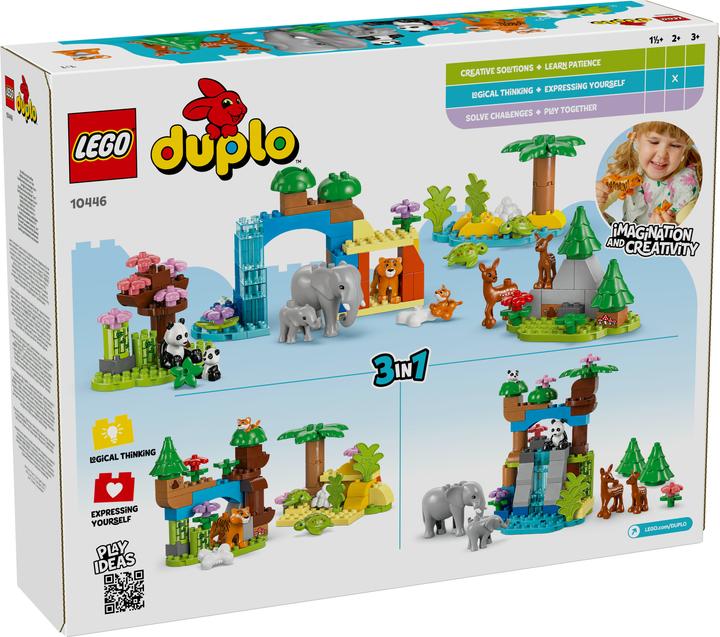 Produktbild LEGO Wildtier-Familien 3-in-1-Set (10446)