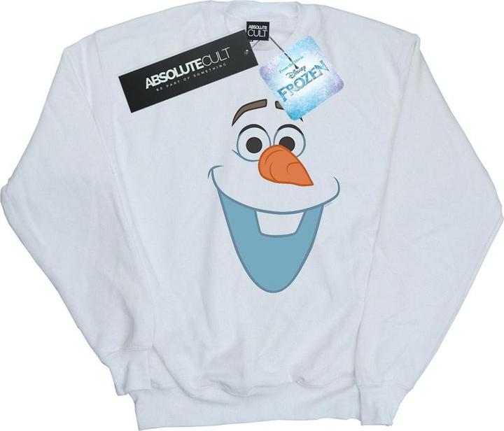 Disney Frozen Olaf Face Sweatshirt (XL)