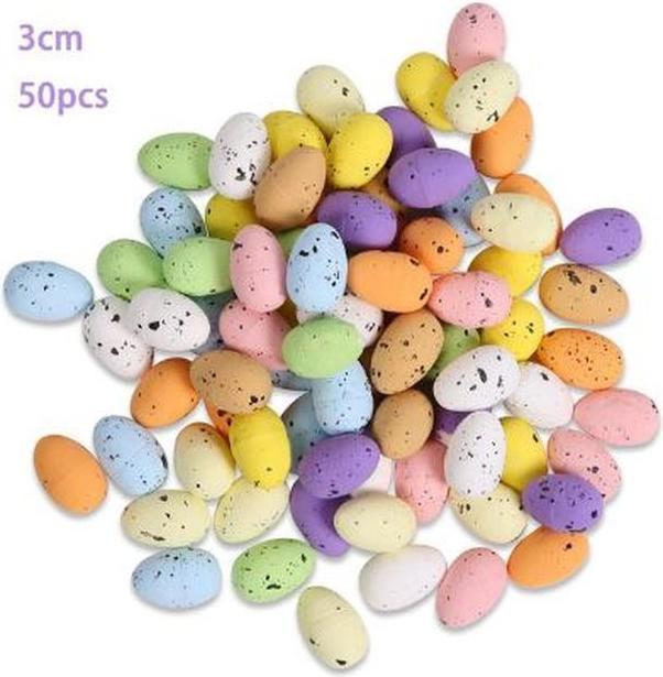 Image du produit MU Style Décoration d'oeufs de Pâques en mousse (lot de 50) (50 x)