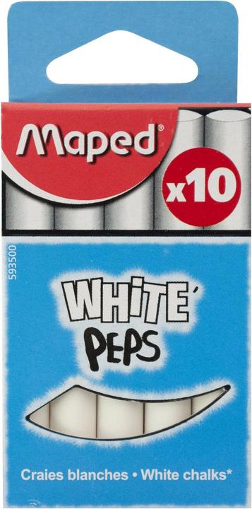 Maped White'Peps (White, 10 x)