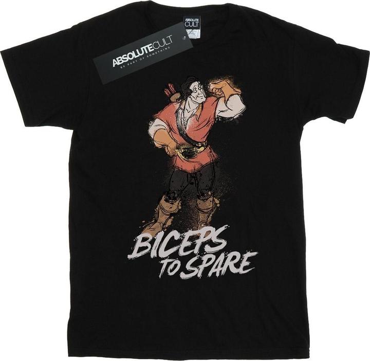 Actual product image Disney Boys Beauty And The Beast Gaston Biceps To Spare T-Shirt (152, 158)