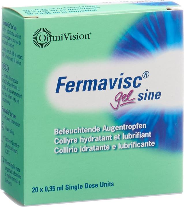 Image du produit OmniVision Fermavisc Gel Sine (7 ml, Gel Fermavisc sine Gtt Opht)