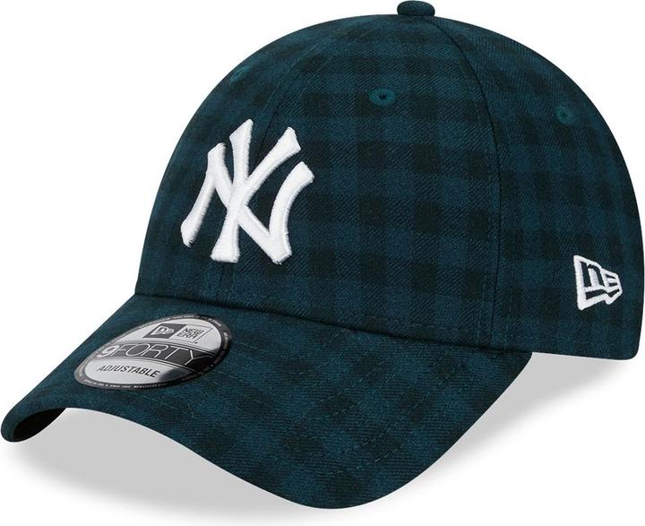New Era 9Forty Strapback Cap - Flannel New York Yankees (One Size)