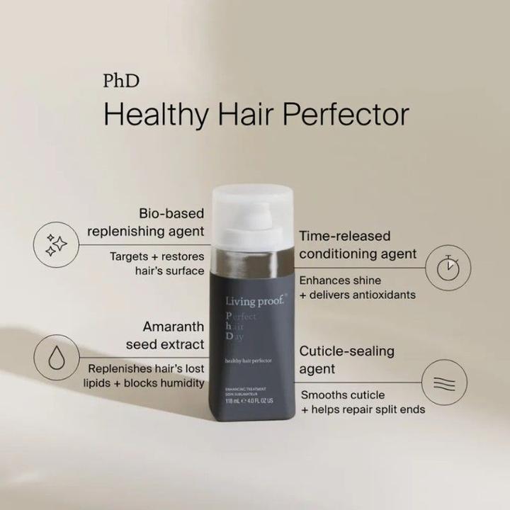Image du produit Living Proof Perfect Hair Day Perfectionneur de cheveux sains 4 fl oz (Crème capillaire, 118 ml)