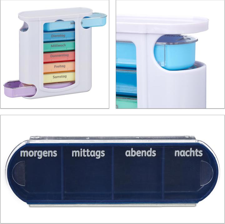 Produktbild Relaxdays Pillendose