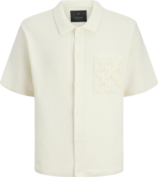 Jack & Jones Jprsummer Pocket Crochet Polo Styd Ss25