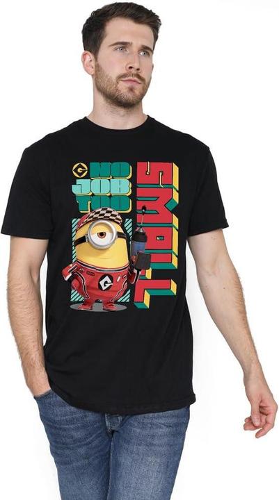 Immagine prodotto Despicable Me No Job Too Small Maglietta Stuart Uomo (L)