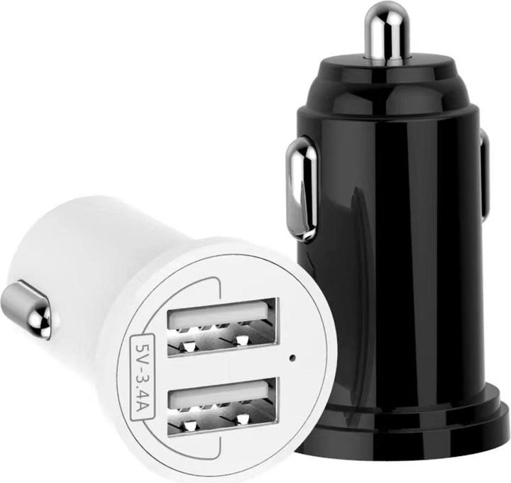 Immagine prodotto Techly Mini caricatore da auto 2 porte USB-A